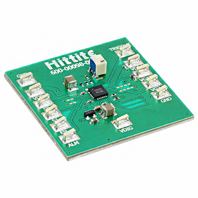 EVAL01-HMC980LP4E Analog Devices Inc.  Cartes et kits d'évaluation et de démonstration
